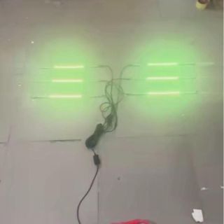 Bộ đèn sao băng 6 DÂY mặt ga lăng dành cho xe tải điện 24v có điều khiển