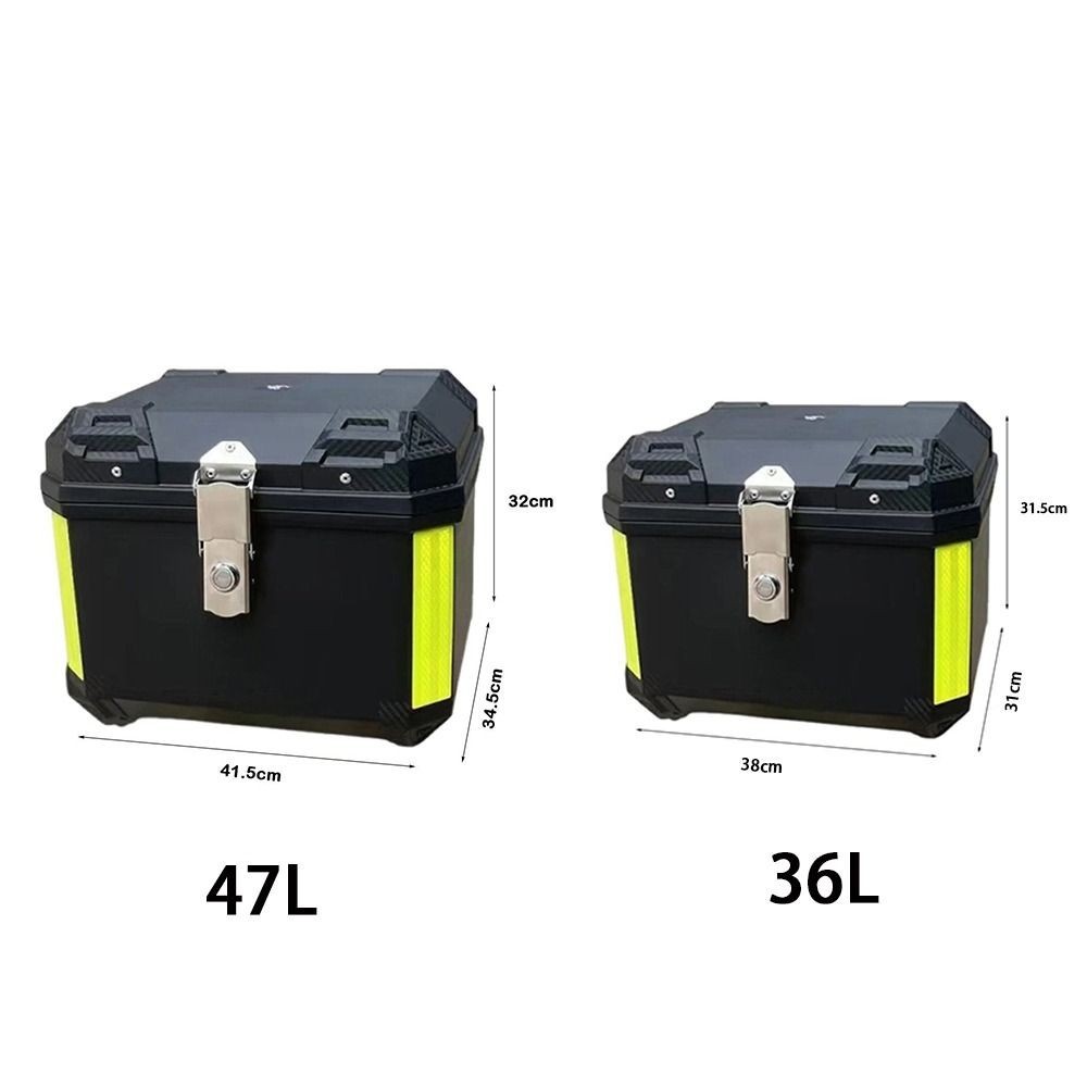 Thân xe máy chống nước 36L / 47L - Túi đuôi gắn phía sau bền bỉ để đi xe ngoài trời