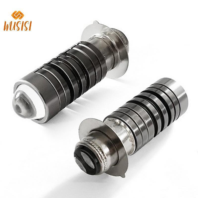 [WUSISI] Bóng đèn pha hai màu đa năng 12V P15D H6 PX15D LED Đèn pha xe máy H6 Xe tay ga Xe máy MỚI