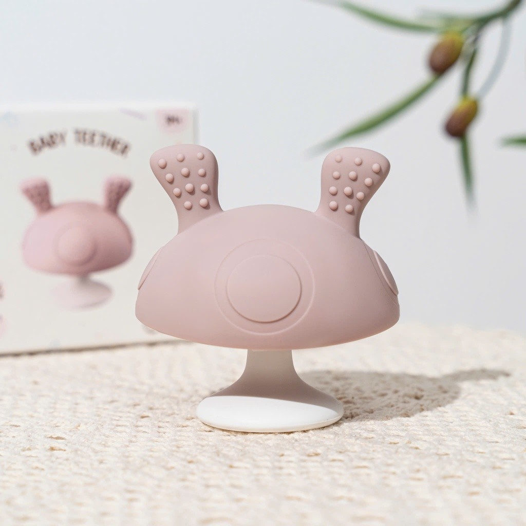 [ĐÃ KIỂM NGHIỆM] [TẶNG HỘP] Đồ Chơi Gặm Nướu Silicon Organic Mềm, An Toàn Cho Bé LiLcare