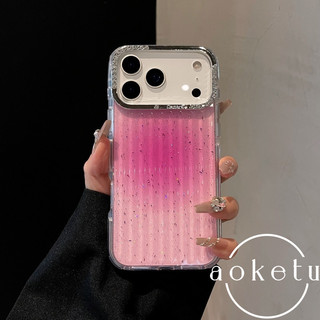 Lá vàng lấp lánh viền tròn thích hợp cho vỏ điện thoại iPhone 7 Promax 16 / 15 / 14 / 13 gradient trong suốt bao gồm tất cả các khung đính kim cương chống rơi vỏ silicon