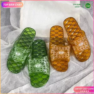 Dép VIP Mặt CƯỜI đi trong nhà chống trơn bằng nhựa size 36 - 44, dép vip, dép lê, dép mặt cười
