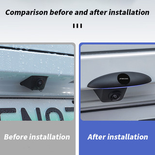 JAECOO Camera lùi ô tô Tấm che mưa Bảo vệ Tấm che Nắp che mưa camera sau ô tô - Camera lùi Rain Hood phụ kiện xe hơi for JAECOO 6 EV J6 7 J7 J5