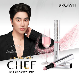 Phấn Mắt Dạng Bút Browit Chef Eyeshadow Dip Trang Điểm Mắt Và Giúp Tạo Hiệu Ứng Lớp Nhũ Nhẹ Cho Mắt 1.5G