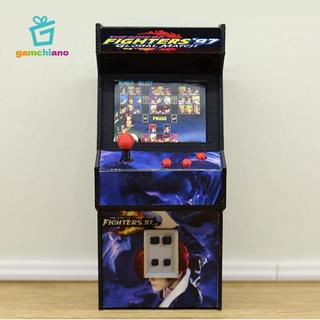 Gamchiano Mini Arcade Máy ABS Retro Mô Phỏng Bảng Điều Khiển Chơi Game Phụ Kiện Đồ Chơi Cho Nhà Búp Bê Thu Nhỏ Tỉ Lệ 1 12