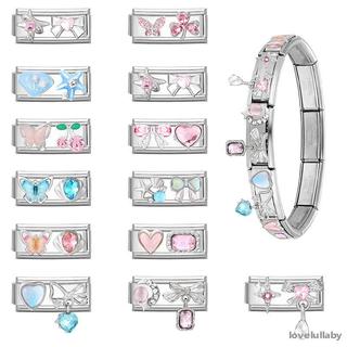 <![CDATA[Trang sức phong cách Y2K - Chuỗi zircon hình hoa ngôi sao và trái tim, vàng sáng bóng]]>