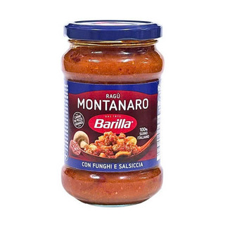 Sốt Cà Chua Thịt Barilla Ragu Montanaro 300g – Sốt Mì Ý Thịt Heo Nấm Chuẩn Vị Ý, Tiện Lợi Nấu Nhanh