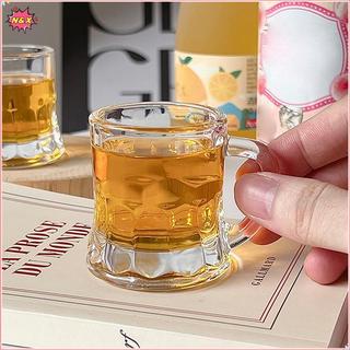 N & X 50ml Mini Pha Lê Trong Suốt Bia Whisky Kính Thiên Tính Bền Đẹp Cốc Cà Phê Dễ Thương Cốc Sake Hàn Quốc Barware Thanh Ăn.