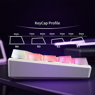 [Ship nhanh] Keycap Galaxy Xuyên LED - 108 Phím - Nhựa PC – Profile Cherry - CooBeStore