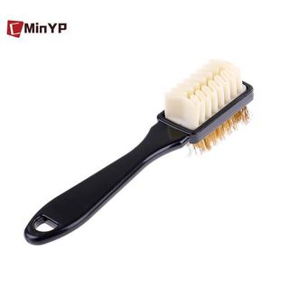 CMinYP Bàn chải làm sạch bền 2 mặt Bàn chải tẩy cao su Phù hợp cho giày da lộn Boot Cleaner Glory