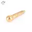 HFTOY 6 Chiếc Kim Loại Cầu Pin Đàn Guitar Acoustic Dân Gian Dây Pin Peg Móng Tay Bạc / Màu Vàng ~