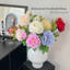 hoa mẫu đơn giả cao cấp loại lớn hoa lụa decor trang trí phòng khách đám cưới sang trọng tinh tế bình hoa mẫu đơn vua đẹp rẻ