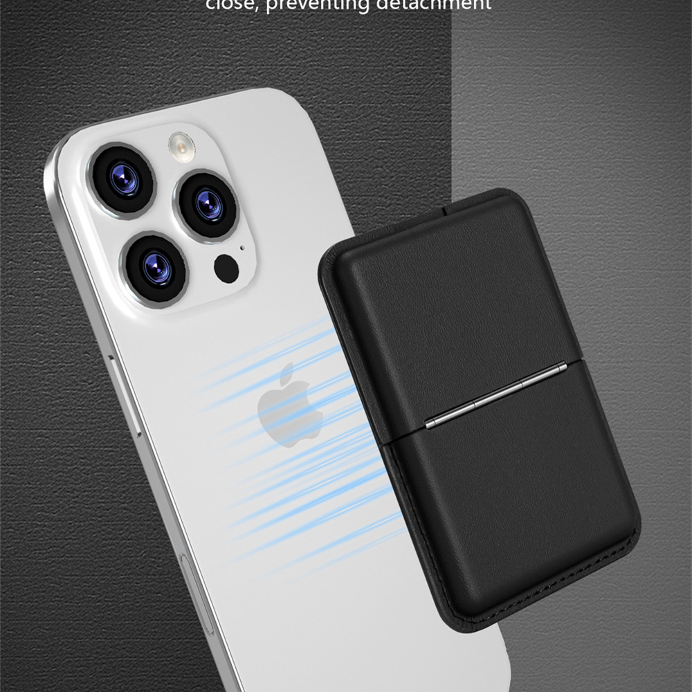 Dành Cho Magsafe Chống Mất Ví Da Từ Tính Cho iPhone 17 13 16 14 Pro Max 15Pro Đựng Thẻ Túi Điện Thoại Phụ Kiện