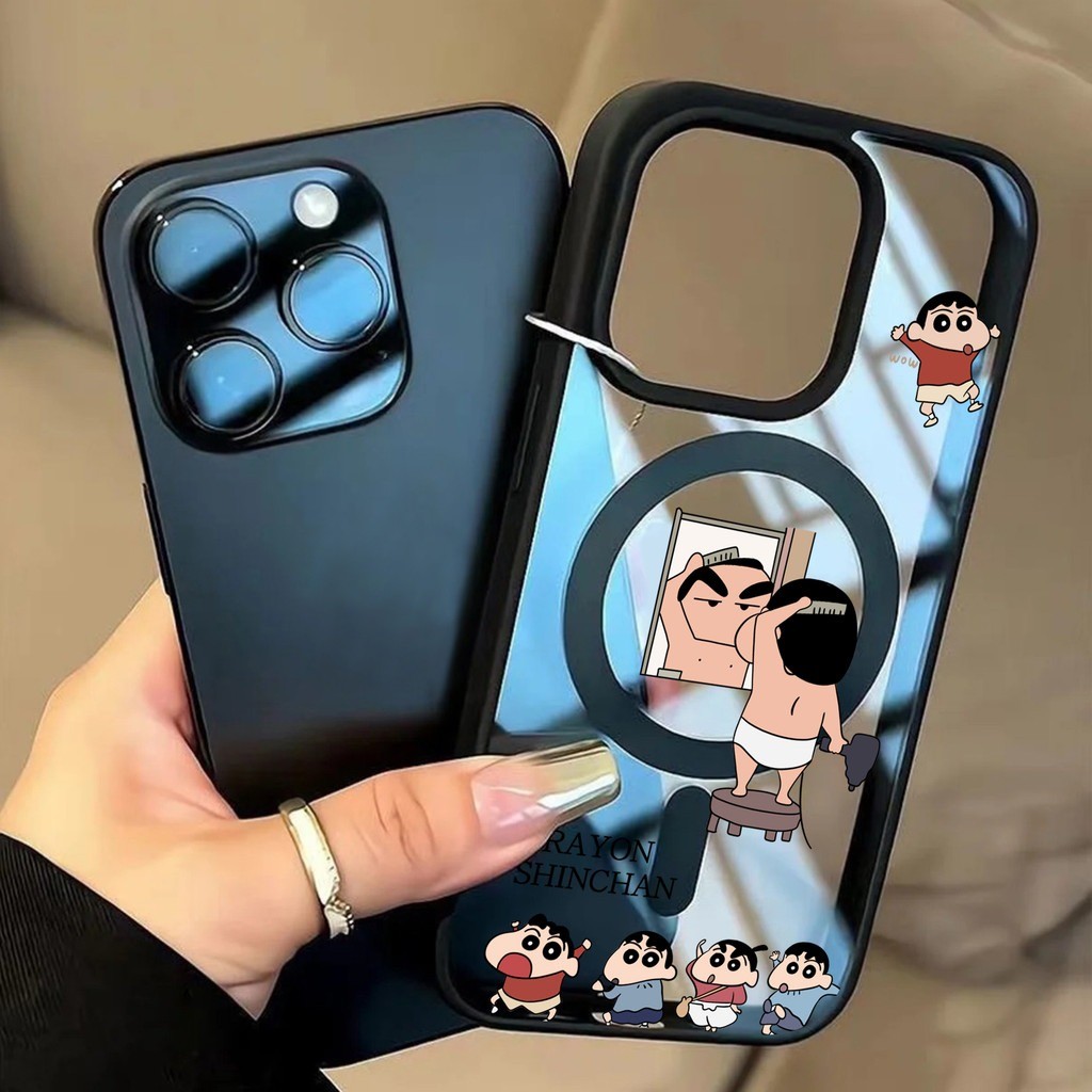 vỏ điện thoại Áp dụng cho IPhone 17 Hai bông hoa 14 13 16 15 12 11 Pro Max 8 7 Plus XR X XS Max 16Plus 15Plus 14Plus