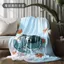Ngôi Sao Đường Sắt Sụp Đổ Flannel Chăn Trò Chơi Hai Chiều In Ký Túc Xá Ấm Khăn Choàng Chăn Sofa Bê Chăn 4.9