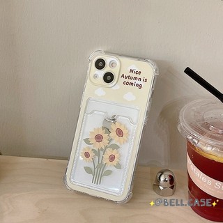 Dành Cho IPhone 17 16 15 14 13 12 11Pro Max X XR XS Max 7 8 Plus Hoa hướng dương hoa thẻ trường hợp điện thoại
