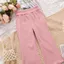 Mùa Hè Bé Gái Thường Ngày loe Quần Mỏng Phong Cách Ice Silk Phong Cách Công Chúa Quần Phù Hợp Với 80-150 Size HT2Q