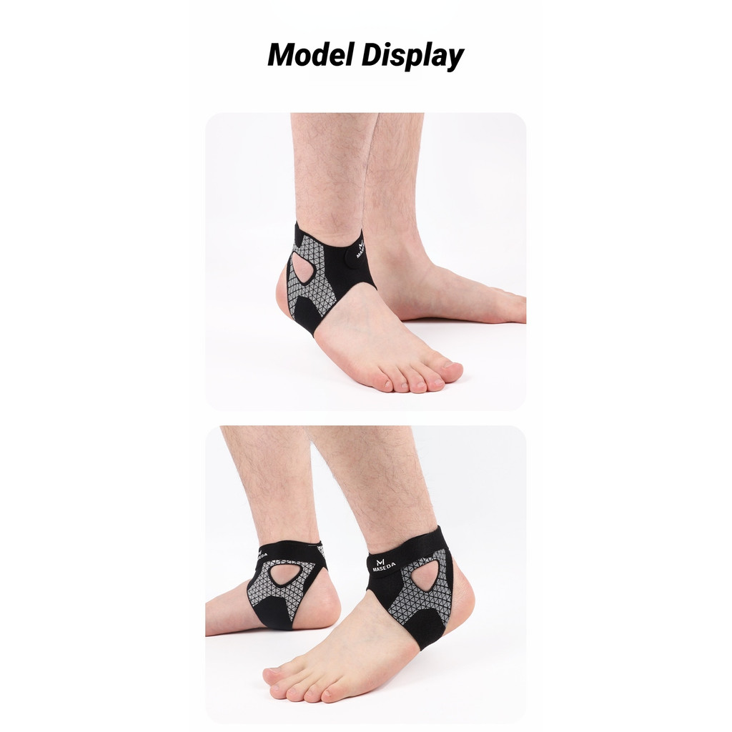 Hỗ trợ mắt cá chân siêu mỏng Tealth Comfort với khả năng giảm sóc, thiết kế điều chỉnh linh hoạt cho bảo vệ thể thao, ngăn ngừa căng thẳng và rách
