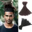 JUNYUE88US 1 Chiếc Handmade Dreadlock Xoăn Chất Lượng Cao Hàng Ngày Tổng Hợp Tóc Tóc Tóc Phần Mở Rộng Tóc Sợi Chịu Nhiệt Afro Tóc Vàng Tự Nhiên Kinky Bím Tóc Số Lượng Lớn