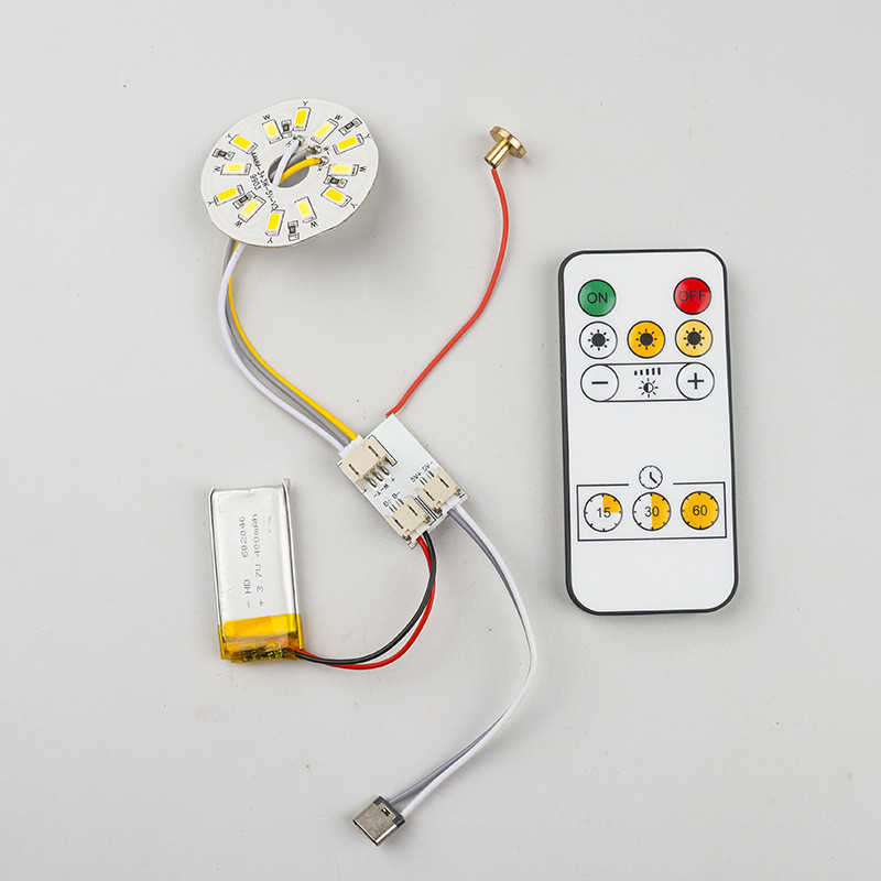 YUM7 led Đèn Ngủ 5V Bảng Đèn Đơn Sắc Hai Màu Điều Khiển Cảm Ứng Bảng Đèn Bàn Bảng Mạch