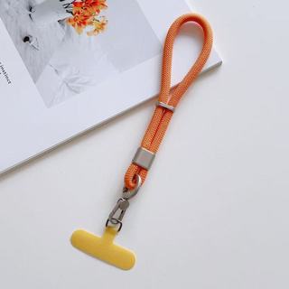 Dây đeo cổ tay dây buộc điện thoại di động ngắn bện đa năng có thể điều chỉnh sang trọng, dây buộc tay điện thoại di động