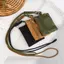 < WHPHous-t > Mini Casual Treo Ne Mini Ví Đựng Thẻ Túi Dây Kéo Nam Nữ Chìa Khóa Túi Nhỏ Tai Nghe Có Dây Buộc Đẹp