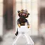 Búp bê sang trọng Mini Delta Force 5cm kèm bộ xương - Hoạt hình dễ thương Nhân vật trò chơi Móc khóa Túi điện thoại Mặt dây chuyền quyến rũ Quà tặng sưu tập