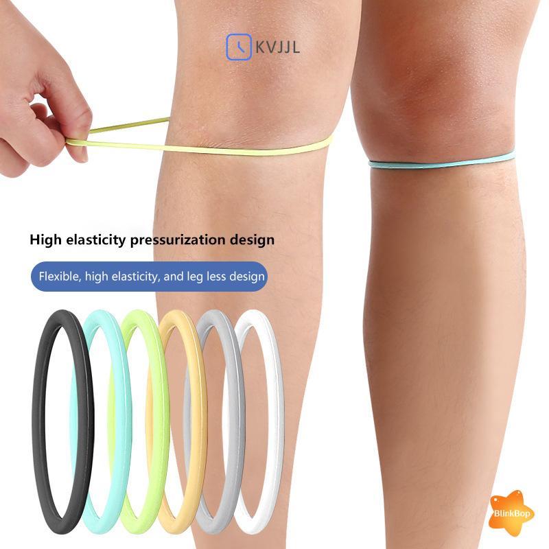 Dây đeo đầu gối Silicone mỏng - Hỗ trợ giảm đau khi chơi thể thao như bóng rổ và chạy bộ