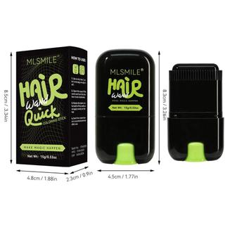 Hair Dye Comb for Women 15g Hair Color Stick 2 in 1 Temporary Sweat-Proof Waterproof Root Cover Up Tool for Scalp wsdvn