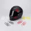 FANIELLAPOWELL Mũ Bảo Hiểm Dán, Vinyl Demon Claw Xe Máy Dán, Phong Cách Quỷ Chống Thấm Nước Màu Trơn DIY Xe Vinyl Dán Trang Trí Xe Ô Tô