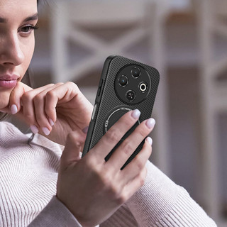 Dành Cho Tecno Spark 30C 4G Ốp điện thoại Carbon Tecture Cứng Cạnh Mềm Có Thể Gập Lại Đứng Chống Sốc Chống Rơi Mỏng Bao