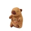 Dâu Có Thể Biến Đổi Thỏ Đồ Chơi Nhẹ nhàng Plushie Hoạt Hình Dễ Thương Sang Trọng Cotton Đồng Hành Búp Bê