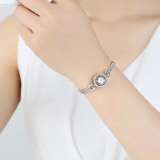 Phong Cách Hàn Quốc Vòng Tay Zircon Tròn Ánh Sáng Sang Trọng Niche Thiết Kế Tinh Tế Cho Nữ Người Bạn Thân Nhất Quà Tặng Trang Sức Thời Trang Lấp Lánh