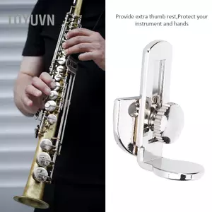 Toyuvn Kê kê ngón tay cái Clarinet Hiệu suất tốt + Mũ trắng có ốc vít dành cho các buổi diễn tập và buổi hòa nhạc kéo dài Hầu hết mọi người