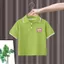 Áo Sơ Mi Polo Trẻ Em Tay Ngắn Hoạt Hình Ve Áo Sơ Mi Thường Ngày Mùa Hè Mặc Hàng Ngày Dễ Thương Trang Phục Top