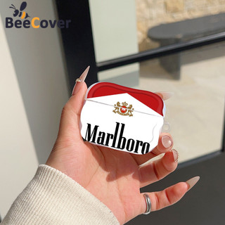 Vỏ Mềm Phong Cách Marlboro Cho AirPods 2 3 4 S PRO PRO2 PRO3 Vỏ TPU Mềm NYEJ