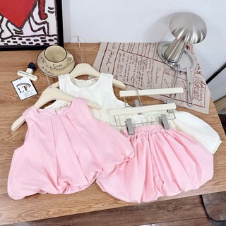 10-30kg Set áo bí quần bí hồng be LT