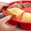 Khuôn Làm Bánh Silicon Cầu Vồng Khuôn Bánh Chống Dính 8 Khoang Tam Giác Scone Chảo Cho Bánh Ngô Brownies Muffins Bếp Nướng Khuôn jiwvn