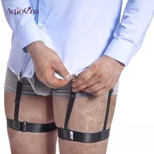 AqToCna - Dây Đeo Chống Trơn Trượt Cho Áo Sơ Mi Nam, Có Thể Điều Chỉnh và Kẹp Giữ Tự Tin