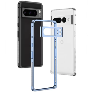 Siêu Lens pixei8 Kim Loại Thích Hợp Với Ốp Điện Thoại pixei8pro Ống Kính Một Chân Chống Sốc Google pixe7pro Google Plus Khóa Chống Chạy Làm Mát Vỏ Bảo Vệ Khung Cá Ngựa Google