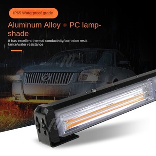 Cob Xe Một Mặt Nhấp Nháy 4 Phần 59cm Lưới Tản Nhiệt Xe Kỹ Thuật Xe Cảnh Báo Xe Tải Top Bar