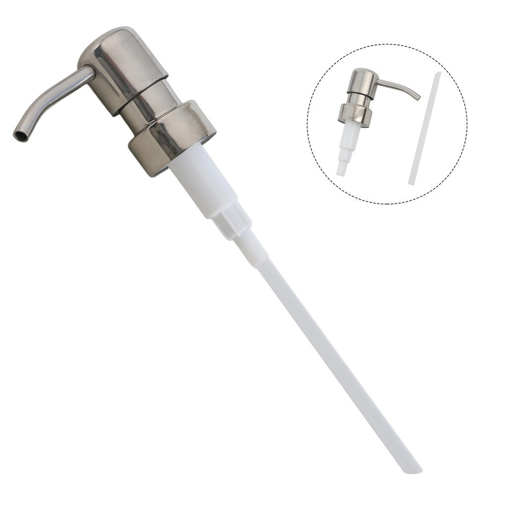 <cosyh>Push Type Pump Head Metal Casing with Plastic Mechanism Fits Most Liquid Pumps