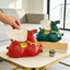 QEARY Hộp đựng khăn giấy năm ngựa, Đồ chơi búp bê Mô hình mô hình Hộp lưu trữ khăn giấy ngựa, Trang trí trang trí Anime trang trí sưu tập Cung hoàng đạo Ngựa Đồ chơi mô hình sinh nhật
