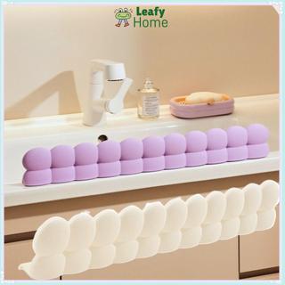 Tấm bảo vệ nước bồn rửa LEAFYHOME, Tấm chắn bùn bồn rửa có thể giặt bằng silicon, Cốc hút linh hoạt Tấm giữ nước bồn rửa chống nước cao cấp Phòng tắm nhà bếp
