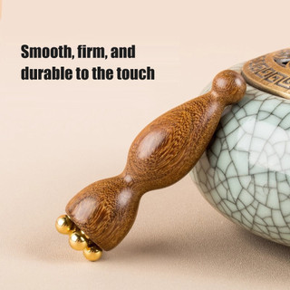 Miếng Massage Mắt Gỗ Đàn Hương Giúp Giảm Mệt Mỏi và Bọng Mắt
