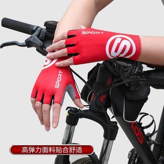 Găng tay nửa ngón mùa hè, hấp thụ shock, thoáng khí dành cho xe đạp và cầu lông