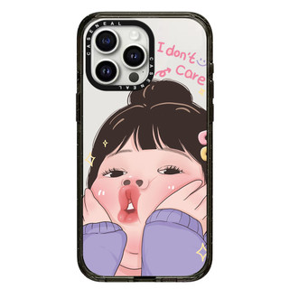 Ốp Điện Thoại Trong Suốt Gương Chống Rơi Cô Gái Dễ Thương Thích Hợp Cho iPhone 17 ProMax 17 Pro 17 Air 16promax 16 15promax 15 14promax 13 ProMax Vỏ Cứng Bảo Vệ