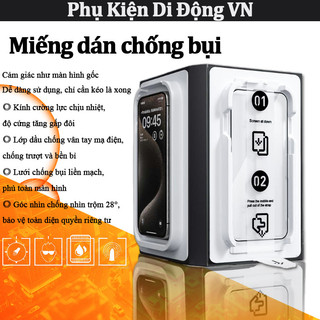 Kính cường lực 9H iPhone, HD, chống nhìn trộm, chống trầy xước, cho iPhone 11 12 13 14 15 16 17 Pro Max X XS XS Max 16E