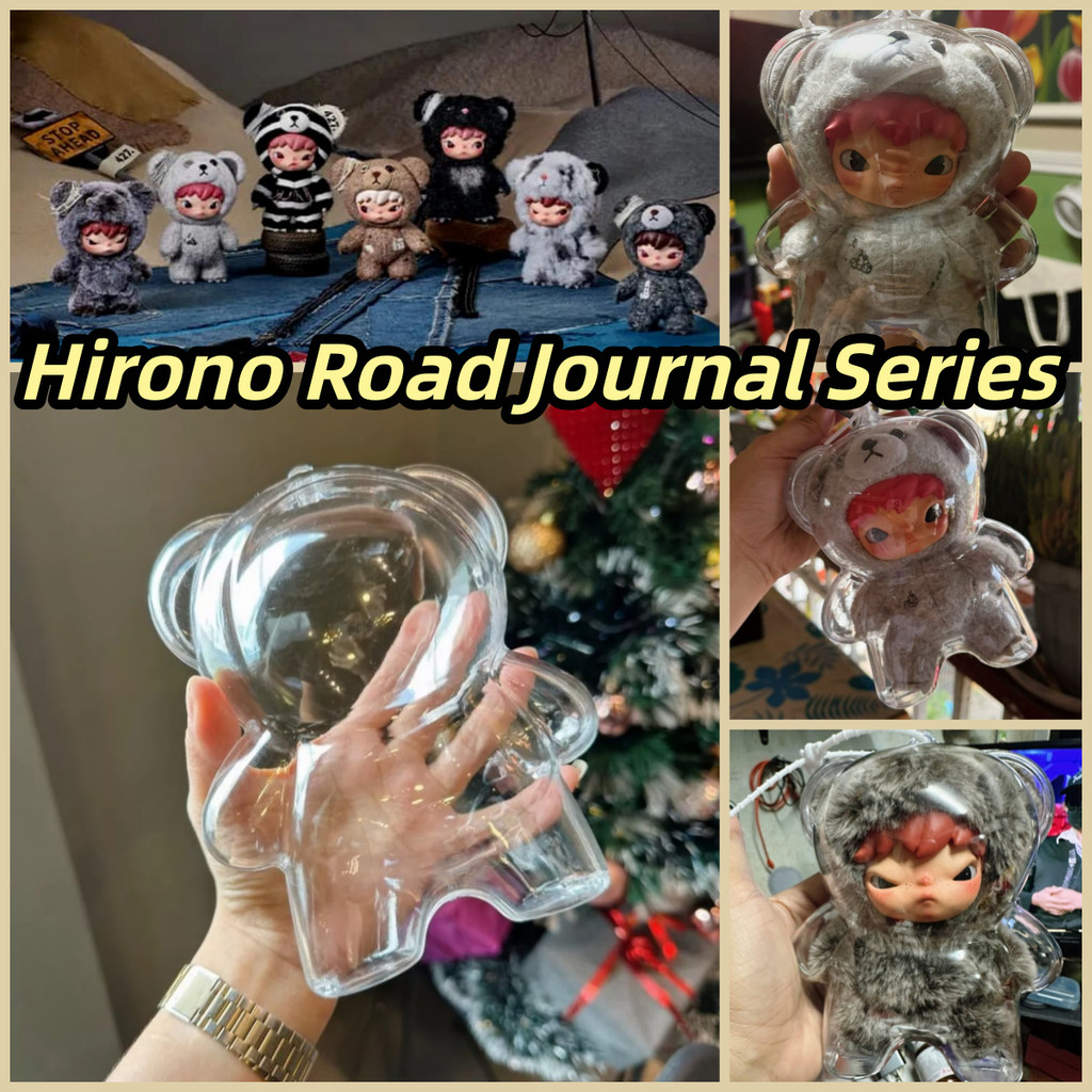 2 Chiếc Hộp Bảo Vệ Búp Bê Cho Hirono Road Journal Series Vỏ Búp Bê Chống Thấm Nước Chống Bụi Lulupig / Hirono Đồ Chơi Sang Trọng HD Hộp Bảo Vệ Trong Suốt (Không Có Búp Bê)