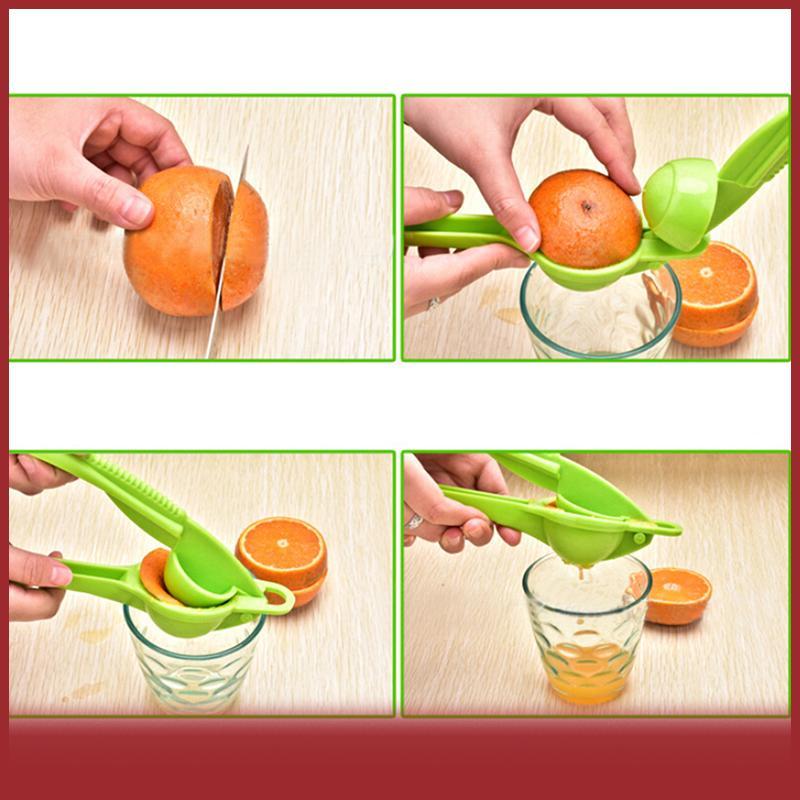 Cá Tuyết 1PC Chanh Vắt 2 in1 tay cầm máy ép trái cây cam ép trái cây